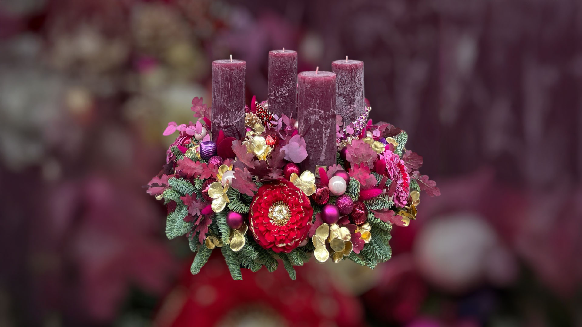 Country Christmas Wreath